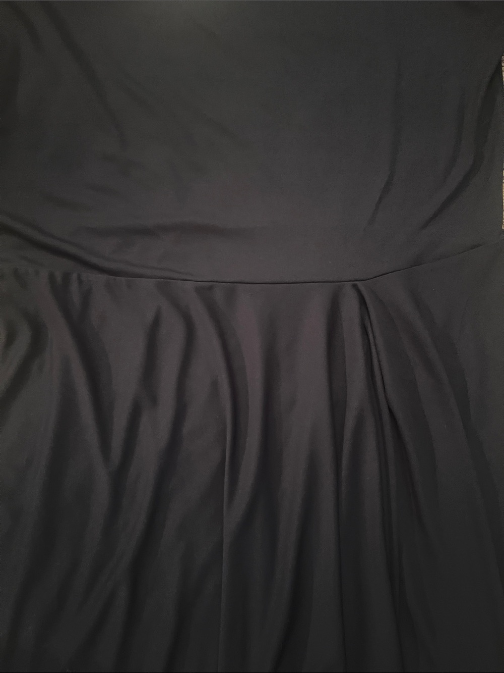 Anne Klein Classic Navy Blue Asymmetrical Hem Dress - Women - Picture 3 of 4